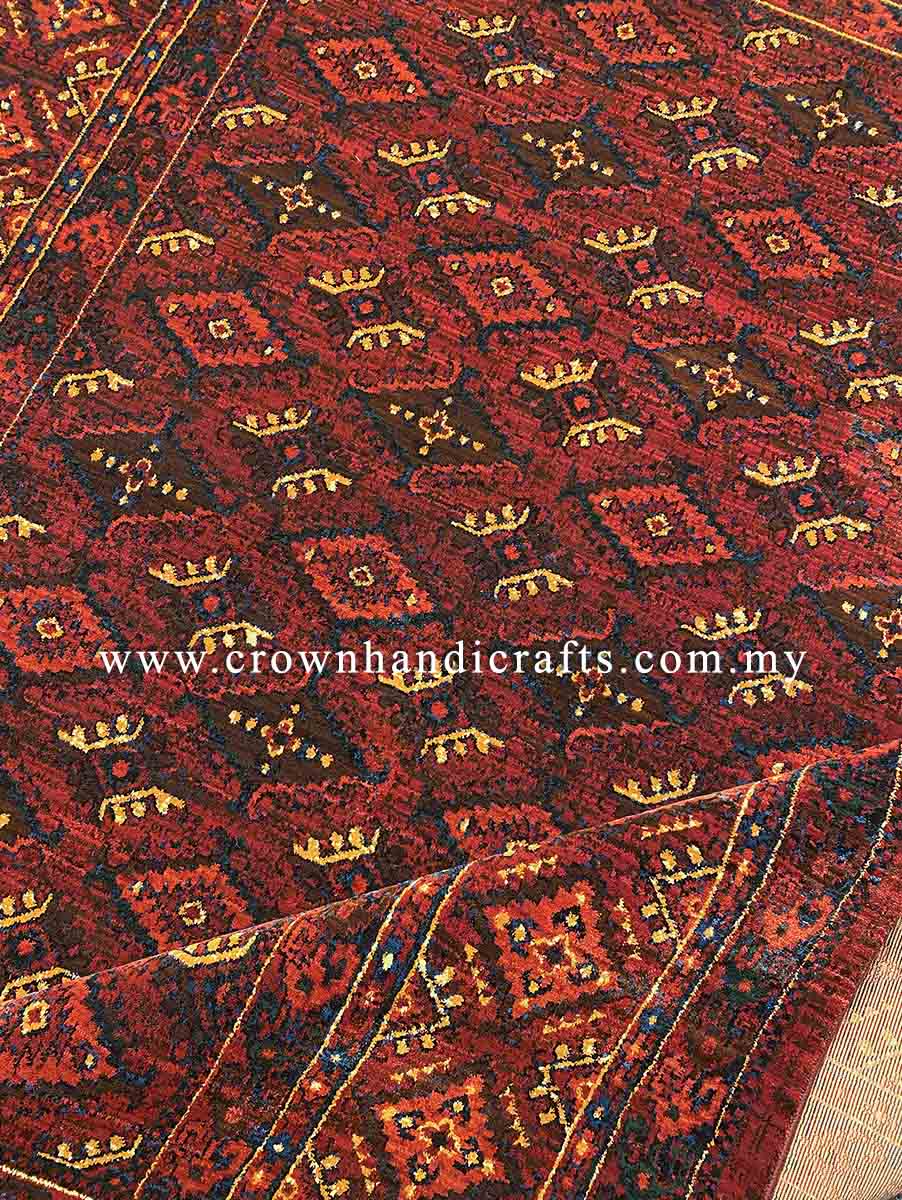 Moroccan Style Persian Rug Tribal Vintage Carpet Made in Iran | Hamedan Sa102