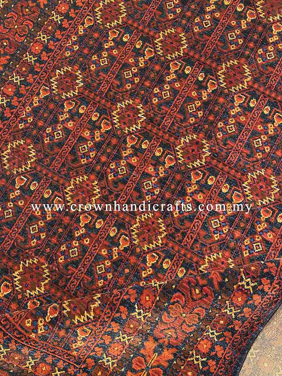 Tribal Carpet Design Persian Rugs Vintage Style Interior Living Room | Hamedan Sa121 Dark Blue