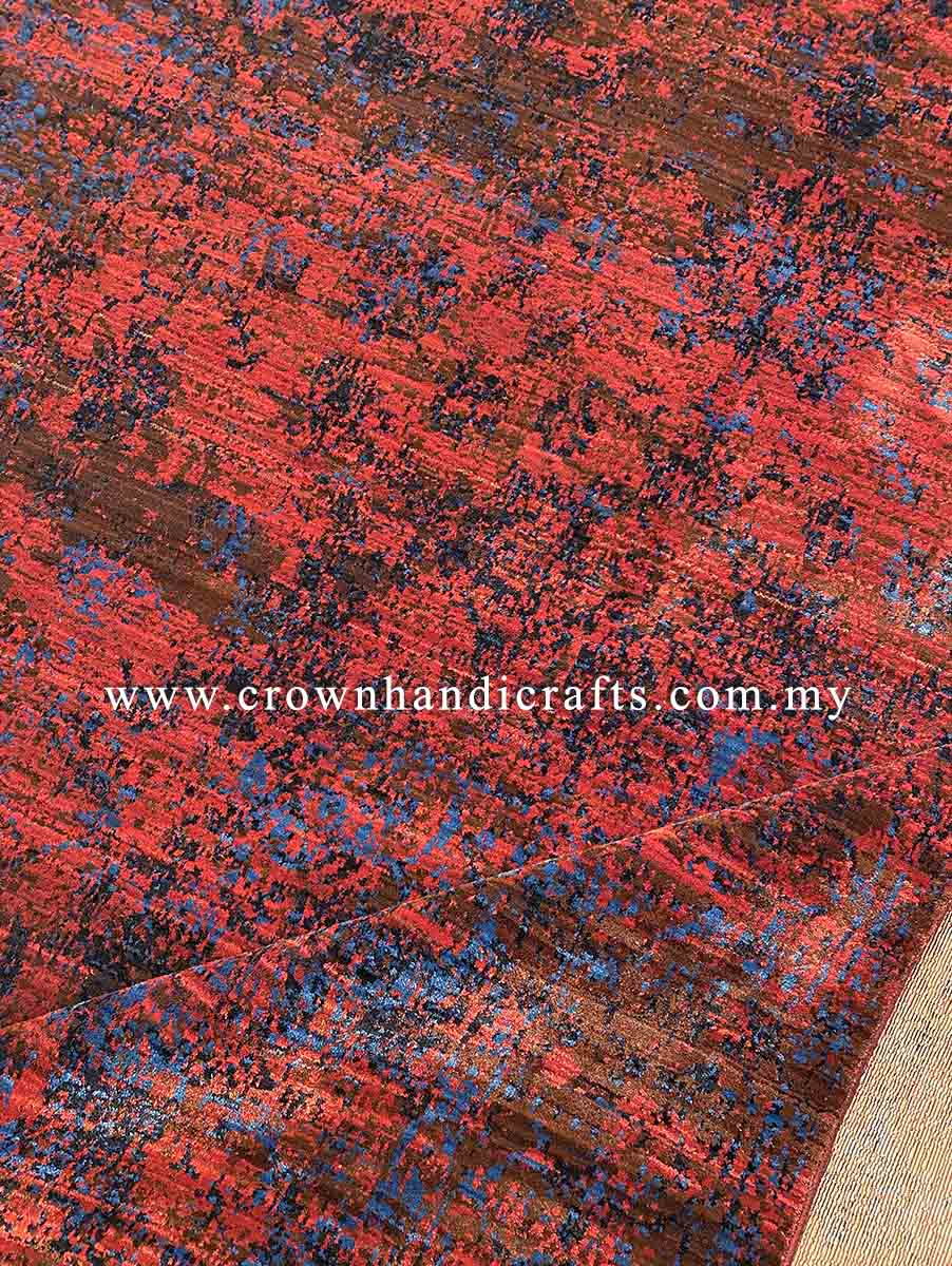 Nomadic Tribes Carpet Design Persian Rug Geometric Motifs Man Made Wool Feel Authentic Iran Carpet | Hamedan Sa123