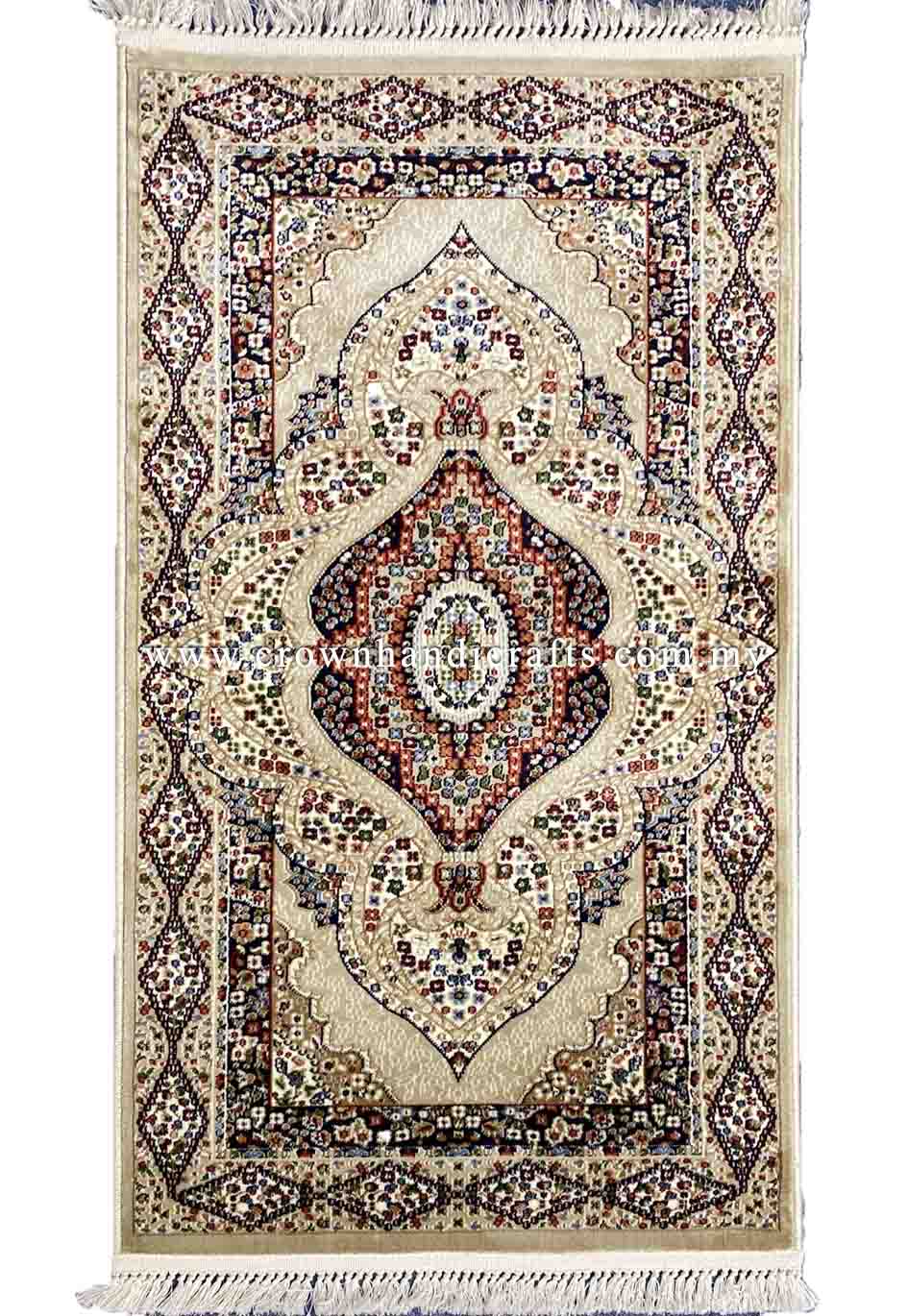 Persian Style Turkish Rugs High End Durable Carpet for Living Room Bedroom | Semerkant 07611C