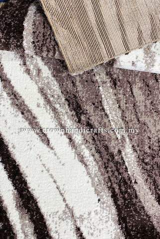 Smooth Fine Rug for Living Room Modern Design Carpet | Blizz 06673A