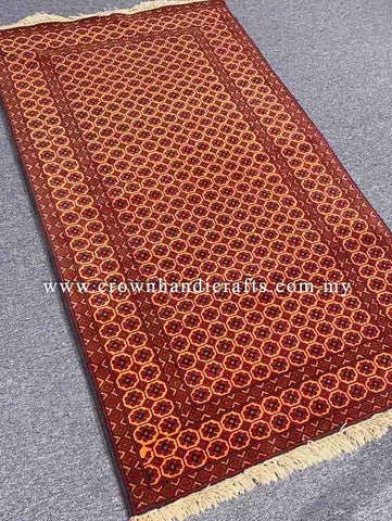 [6.5X4FT] Exquisite Handmade Tribal Rug 100% Wool Persian Carpet Design High-Quality Hand-Knotted Authentic Afghan Tribal Carpet BELUCH CH 2528