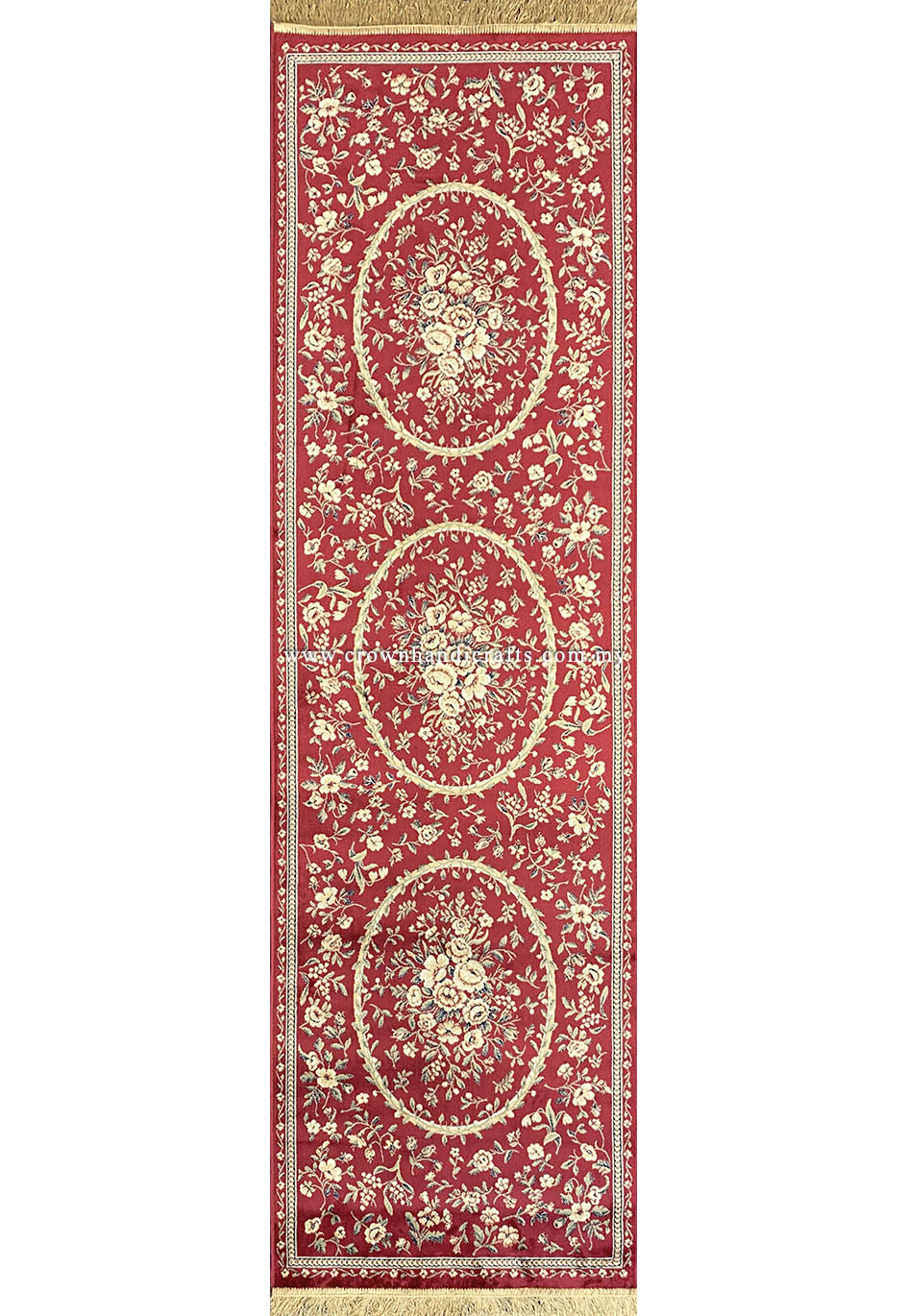 A Grand Entrance Persian-Style Runner in Liquid-Soft Viscose | Zrabi 307