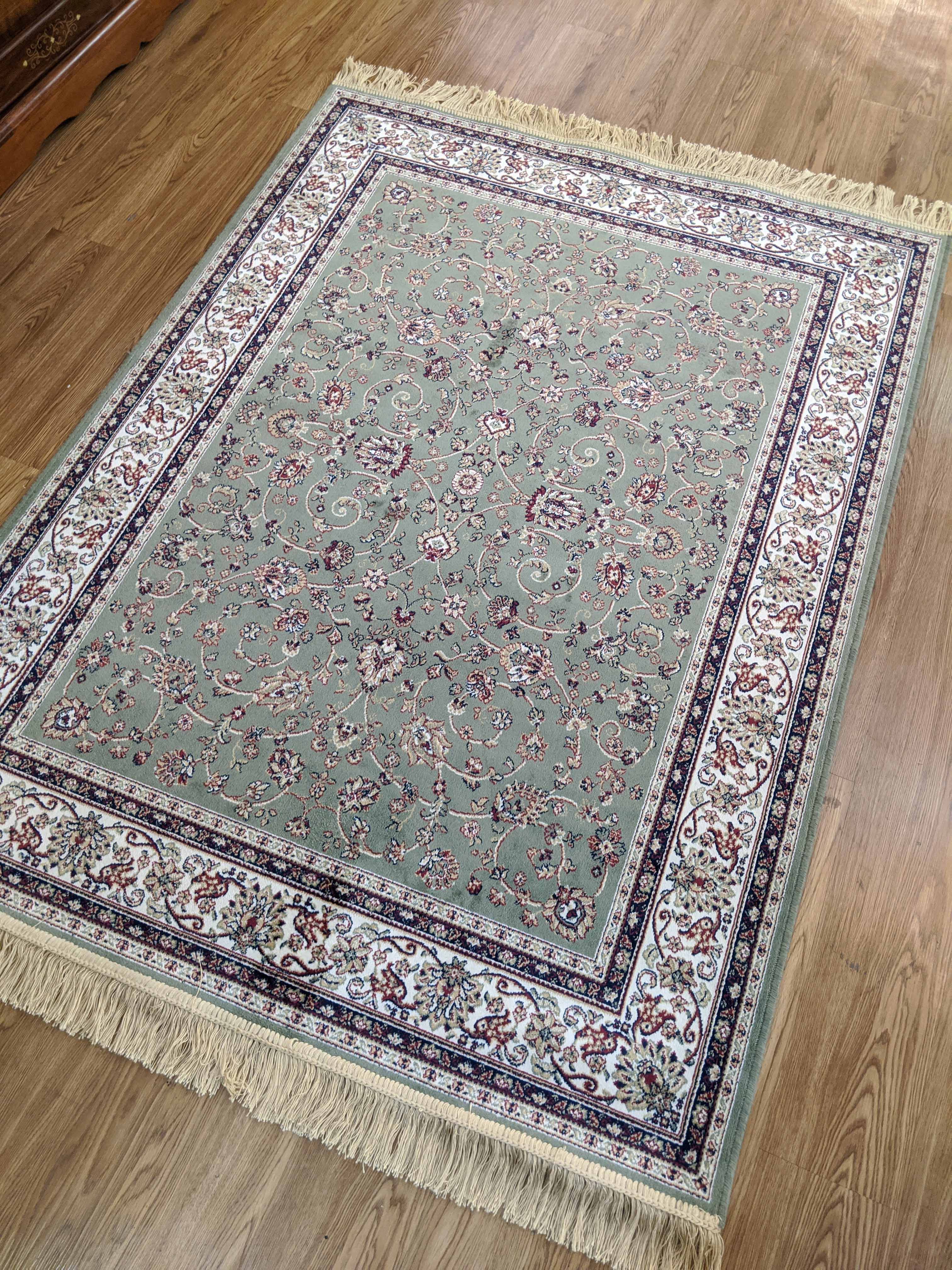 Persian Silk Carpet Iran Design 100% Silk Man Made Viscose Carpet | Zrabi 308