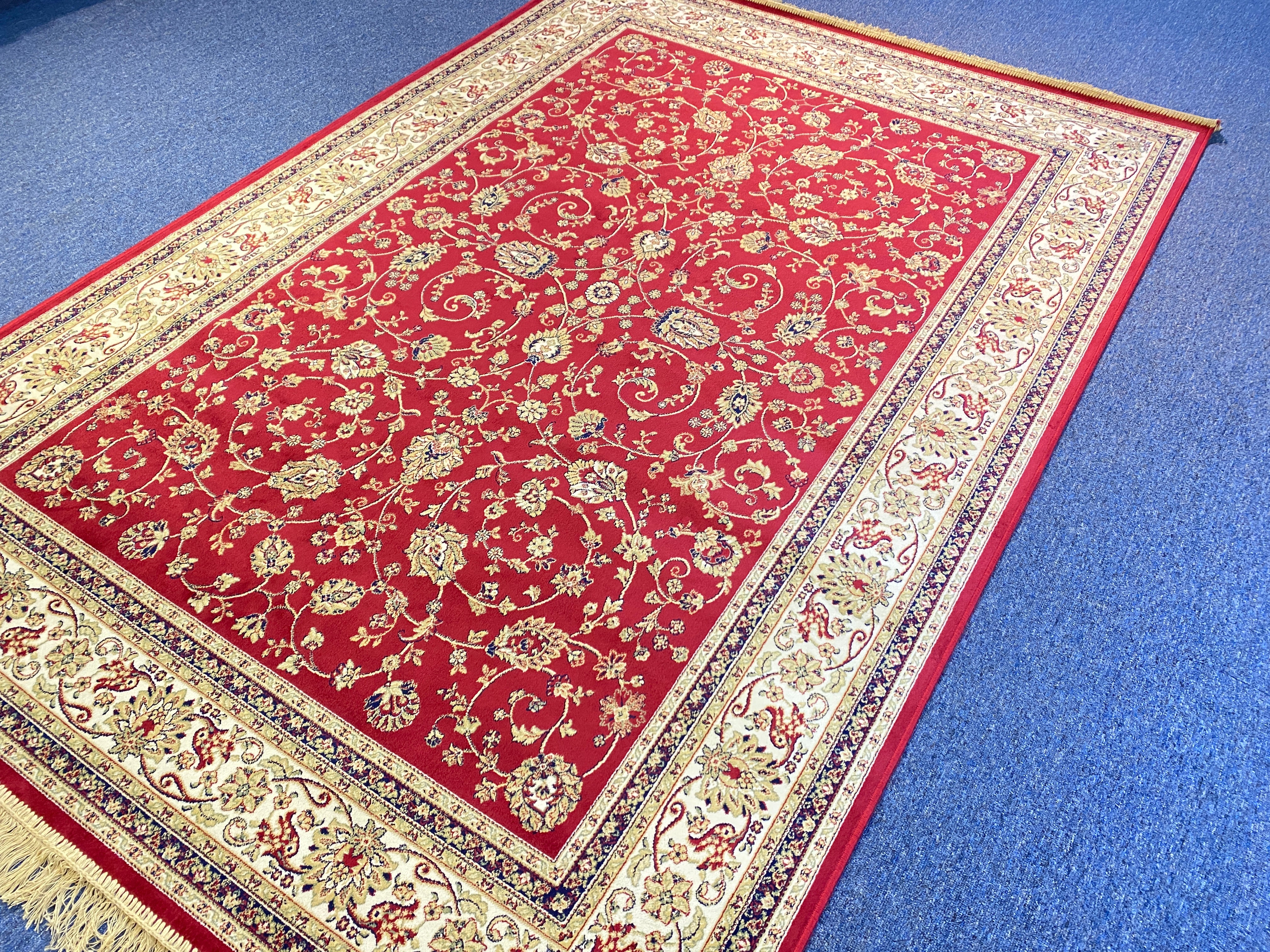 Persian Silk Carpet Iran Design 100% Silk Man Made Viscose Carpet | Zrabi 308