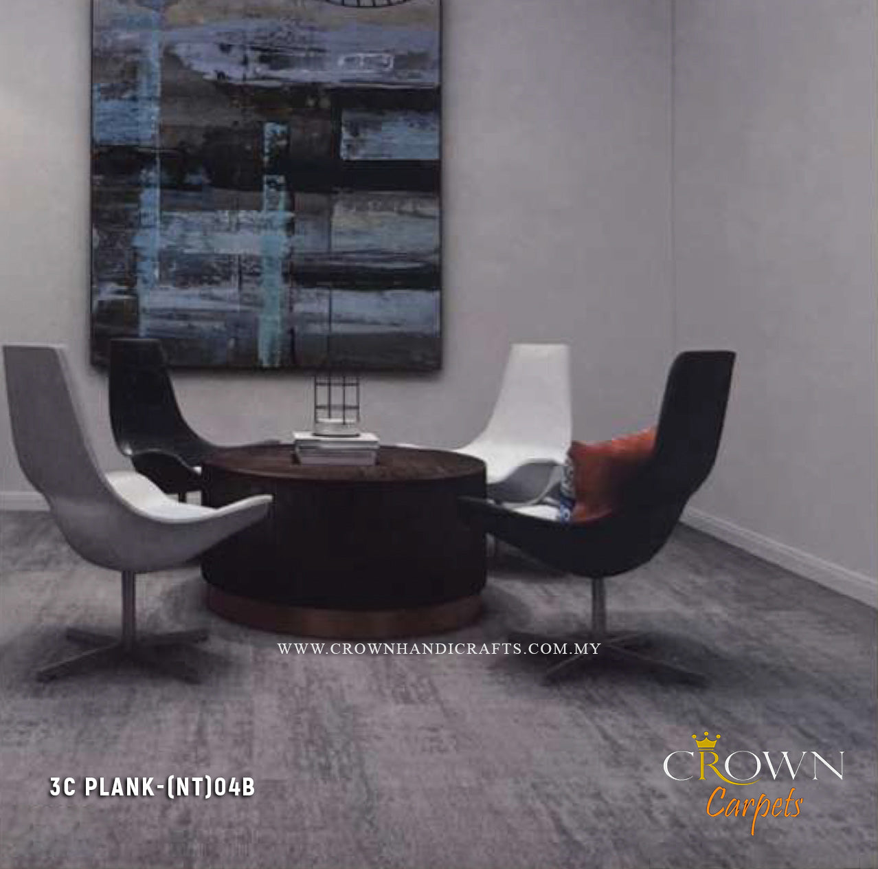 Remarkable Modern Office Carpet | 3C Plank (NT)