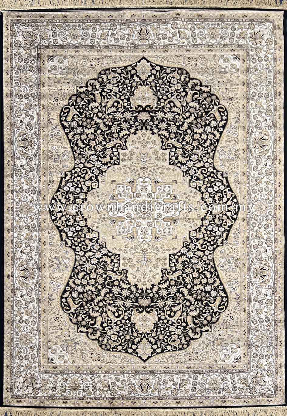 Persian Design Carpet Silk Feel Fine High Quality Viscose Living Room Carpet | Zrabi 455