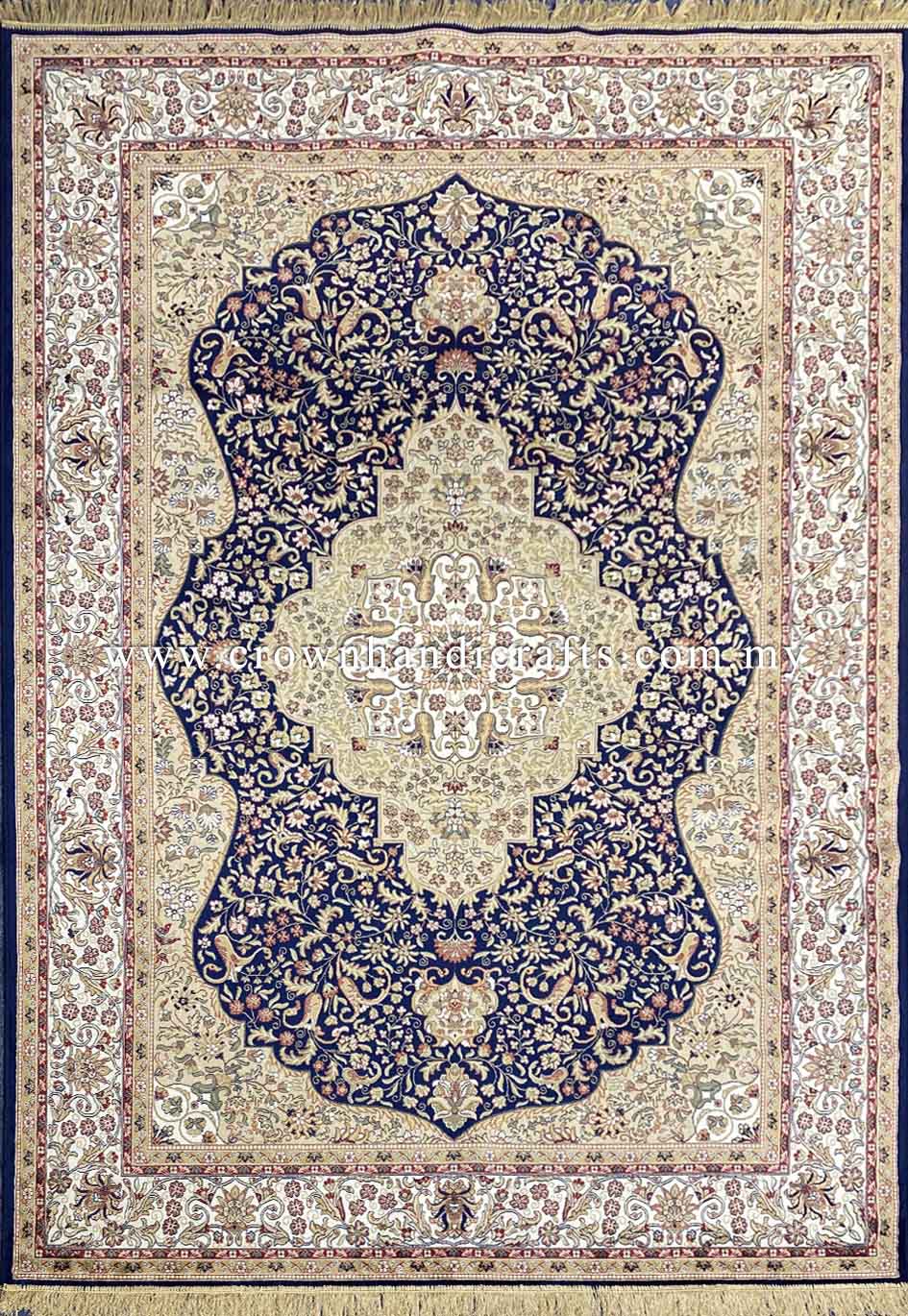 Persian Design Carpet Silk Feel Fine High Quality Viscose Living Room Carpet | Zrabi 455