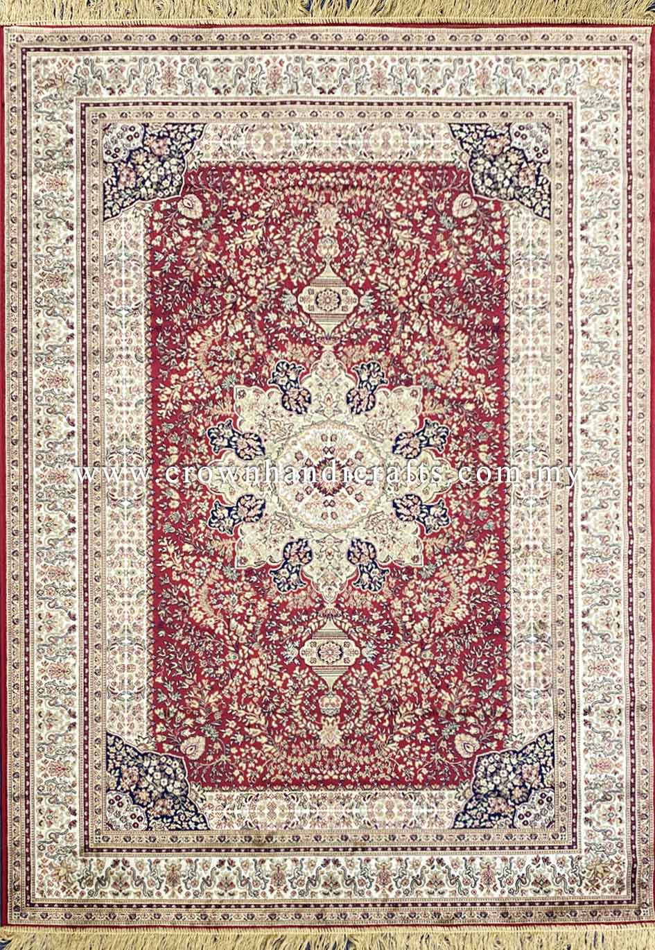 Persian Design Carpet with Silk Feel - Fine High-Quality Viscose Living Room Rug | Zrabi 459