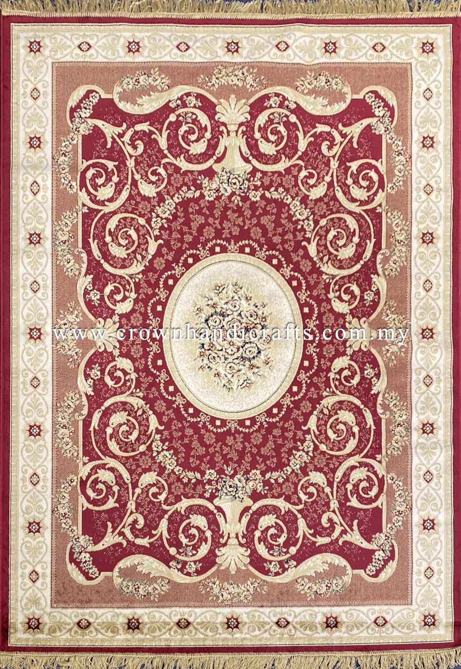 Persian Silk Carpet Iran Design 100% Silk Man Made Viscose Carpet | Zrabi 463