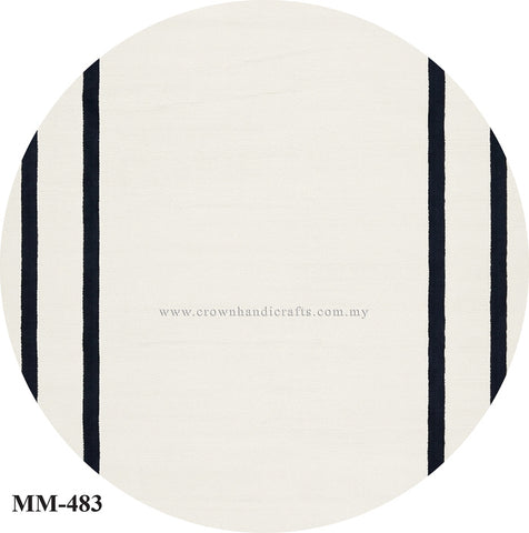 Round Modern Turkish Designer Rug – Contemporary Carpet for Elegant Home Interiors | Modern Mix MM483 (200CM DIA)