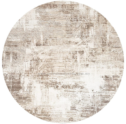 Abstract Modern Round Rug Designer Carpet for Living Room Sofa Area Interior Styling | Modern Mix Round MM503 (250CM DIA)