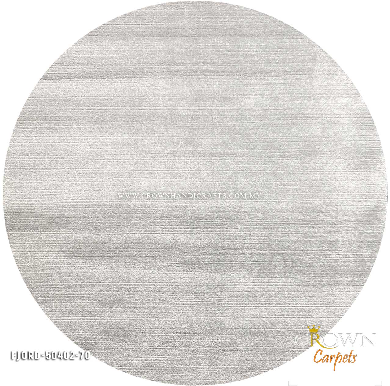 Modern Design Round Carpet for Living Room Bedroom Rugs | Fjord 50402-70