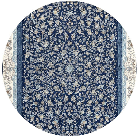 Contemporary Modern Round Rug Luxury Carpet for Living Room Interior Stylish Home Design | Modern Mix Round MM507 (250CM DIA)