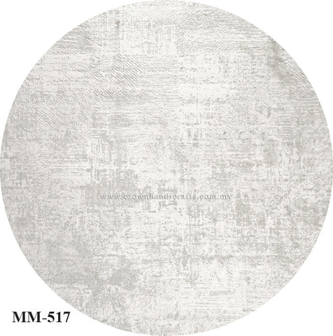 Round Modern Living Room Rug with Urban Abstract Patterns and Designer Interior Appeal | Modern Mix MM517 (250CM DIA)