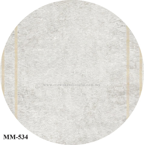 Round Modern Carpet With Premium Quality for Stylish Living Rooms and Designer Interiors | Modern Mix MM534 (250CM DIA)
