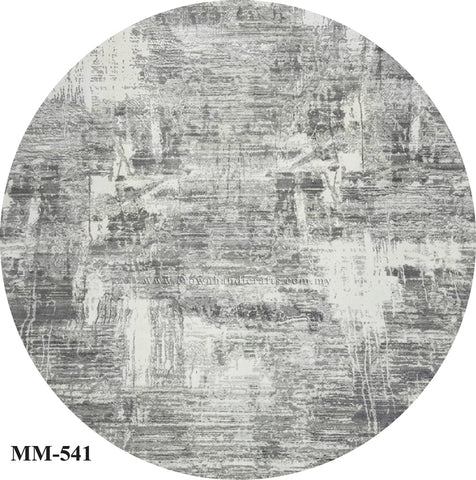 Round Premium Thick Pile Designer Rug for Comfortable Modern Living Room and Bedroom Interiors | Modern Mix MM541 (250CM DIA)