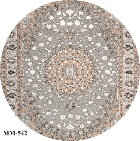 Round Elegant Rug That Elevate Your Space with a Luxury Modern Design | Modern Mix MM542 (250CM DIA)
