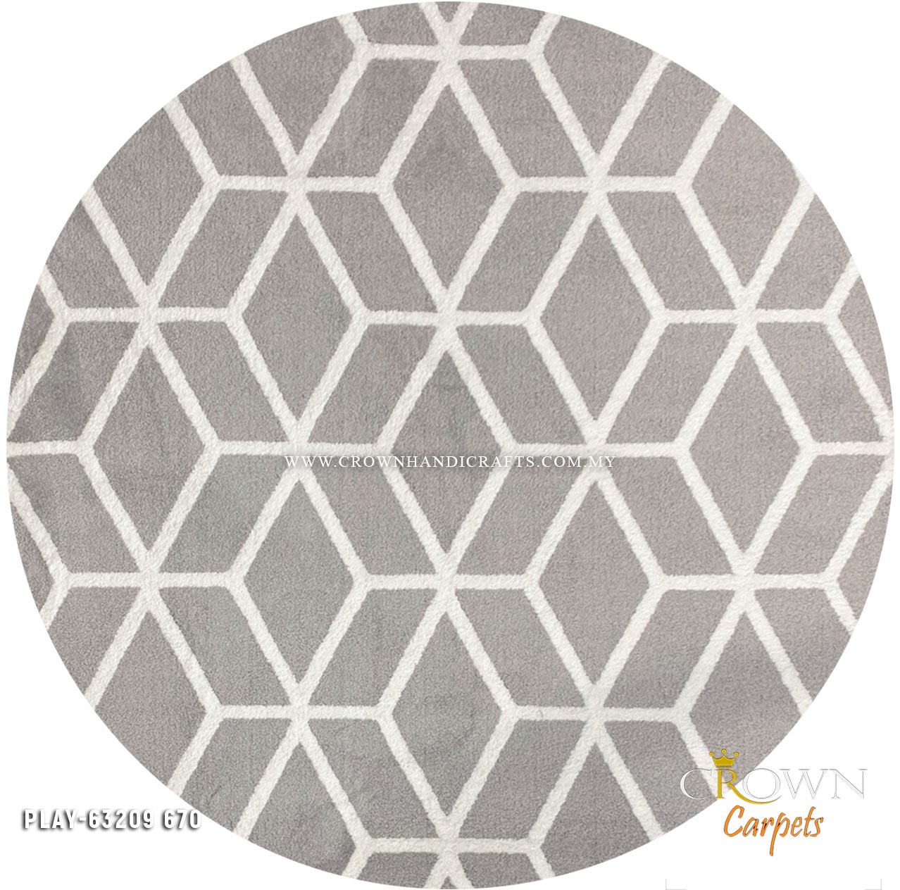 Shop Modern Round Carpets Abstract Designs Nordic Rugs | Play 63209-670