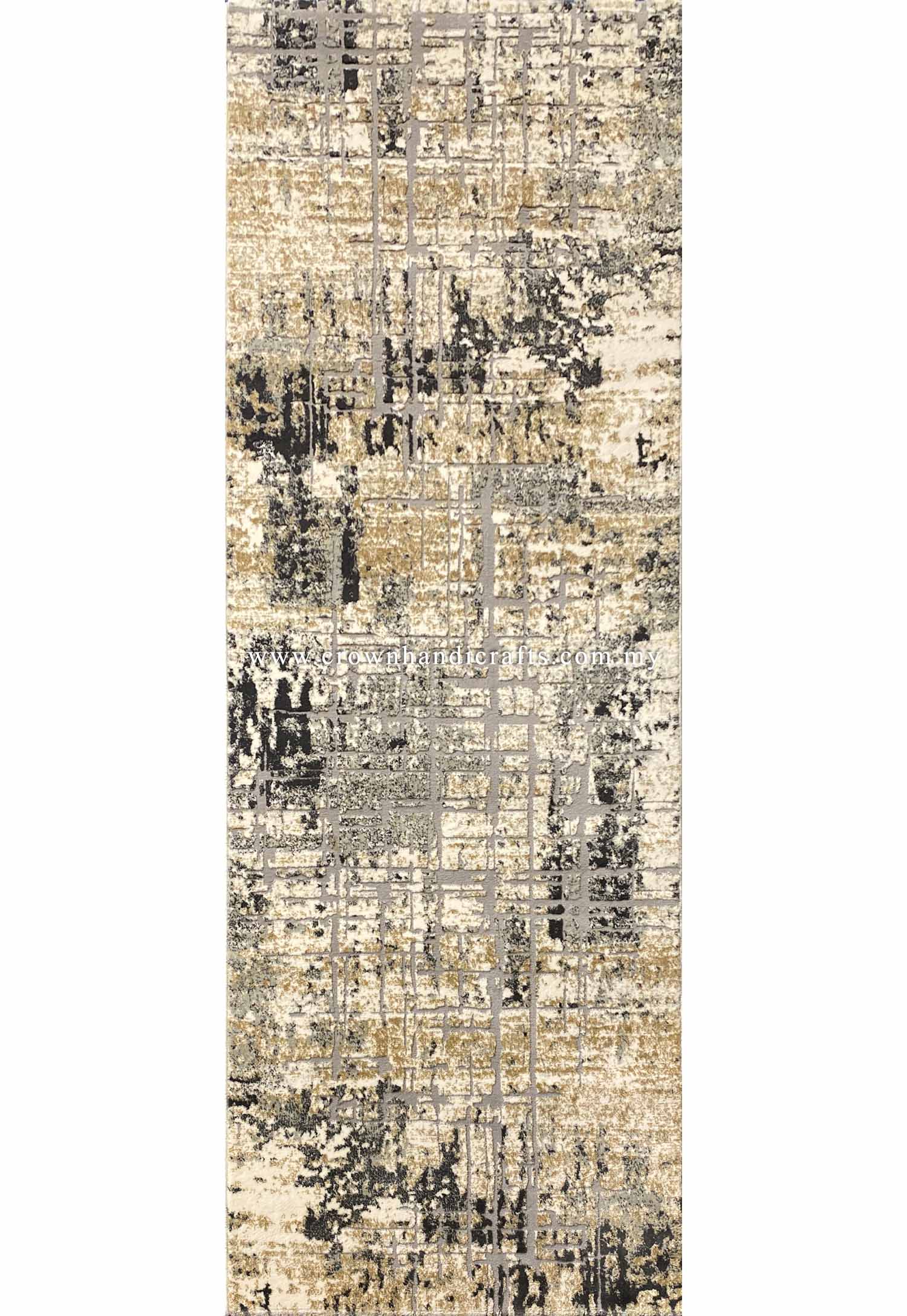 Modern Design Runner for Living Room Bedroom Rugs | Salvadore Runner 6868A
