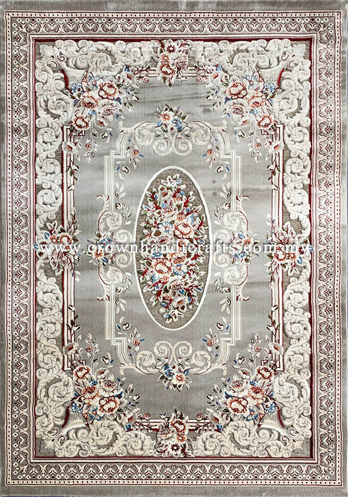 Persian Style Turkish Rugs High End Durable Carpet for Living Room Bedroom | Palace 7346A