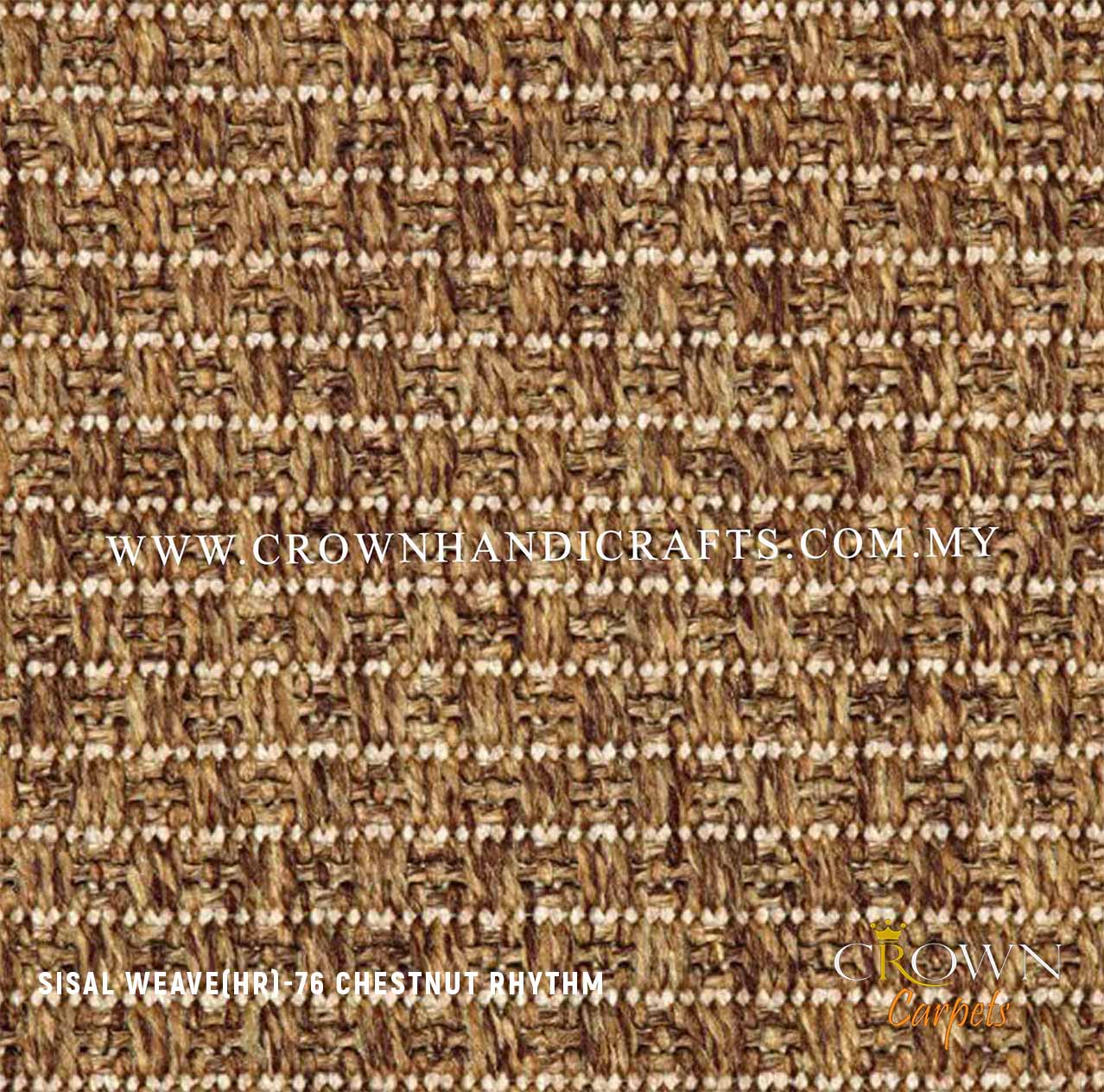 Elegant Sisal Rugs: Organic Texture & Timeless Appeal for Living & Dining Spaces | Sisal Weave 76-Chestnut Rhythm
