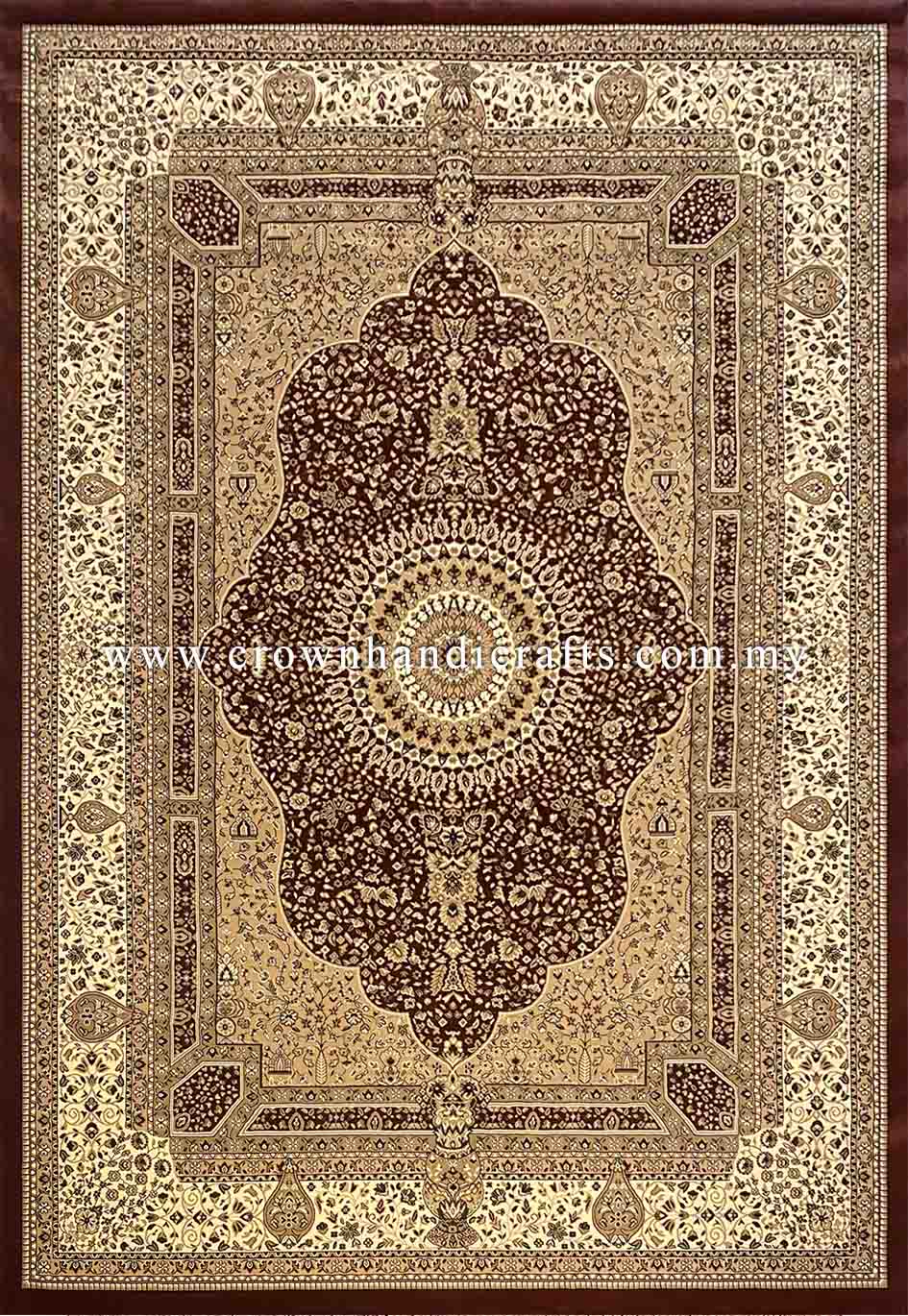 Silk Feel Carpet Persian Design Turkish Rug for Living Room Bedroom Carpet | Rajah 7623