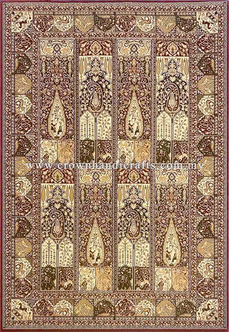 Persian Style Turkish Rugs High End Durable Carpet for Living Room Bedroom | Raja Taj Mahal 7761135