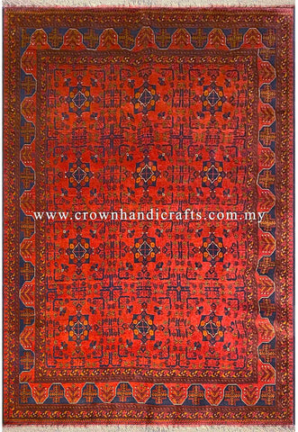 [10X7FT] Authentic Handmade Tribal Rug 100% Wool Persian Carpet Design High-Quality Hand-Knotted Afghan Tribal Carpet AFGHAN CH 2400
