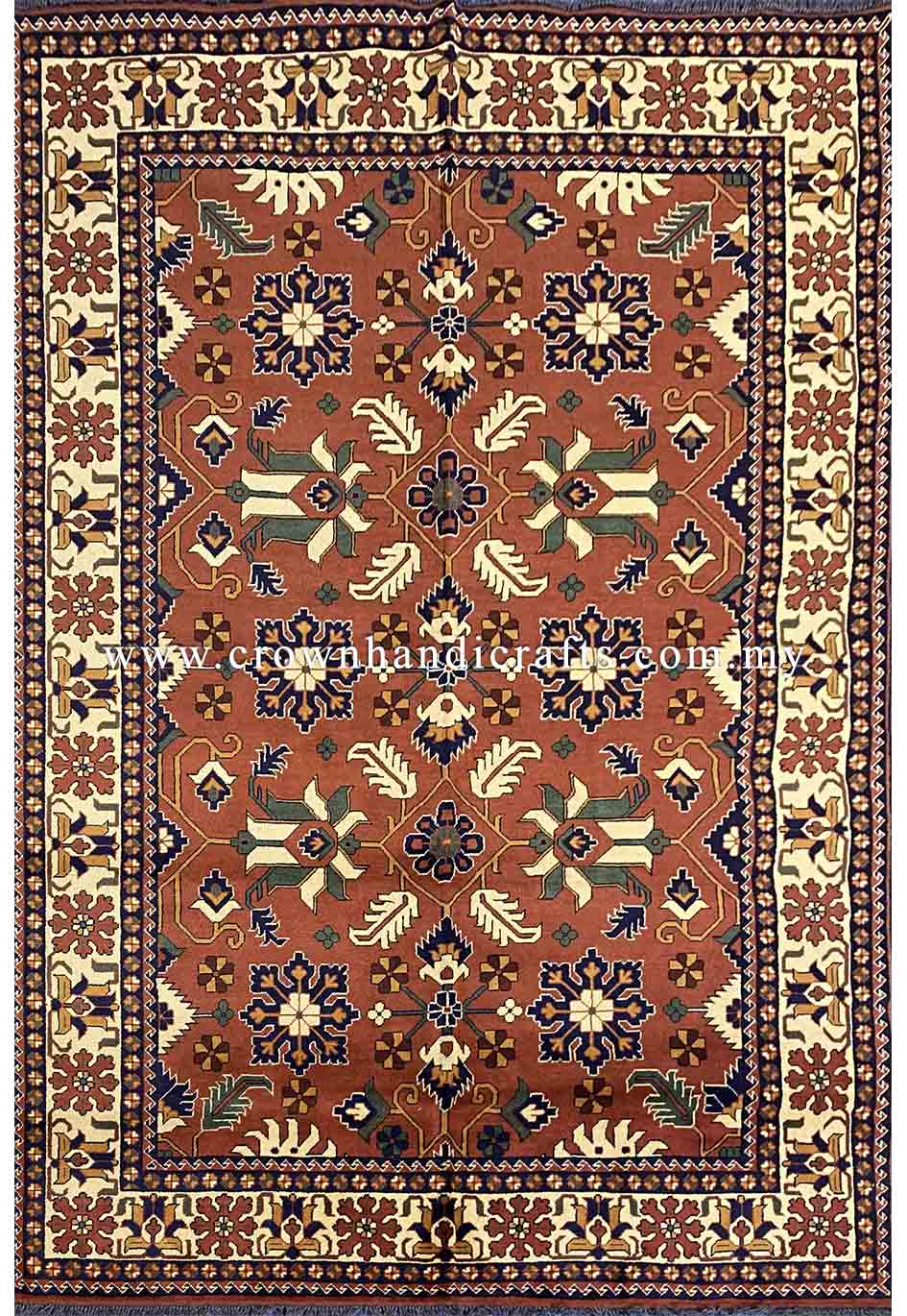 [9.5X6.5FT] Handmade Tribal Rug Persian Carpet Design 100% Wool Afghan Carpet High Quality Hand Knotted Authentic Afghan Tribal Carpet AFGHAN CH 1738