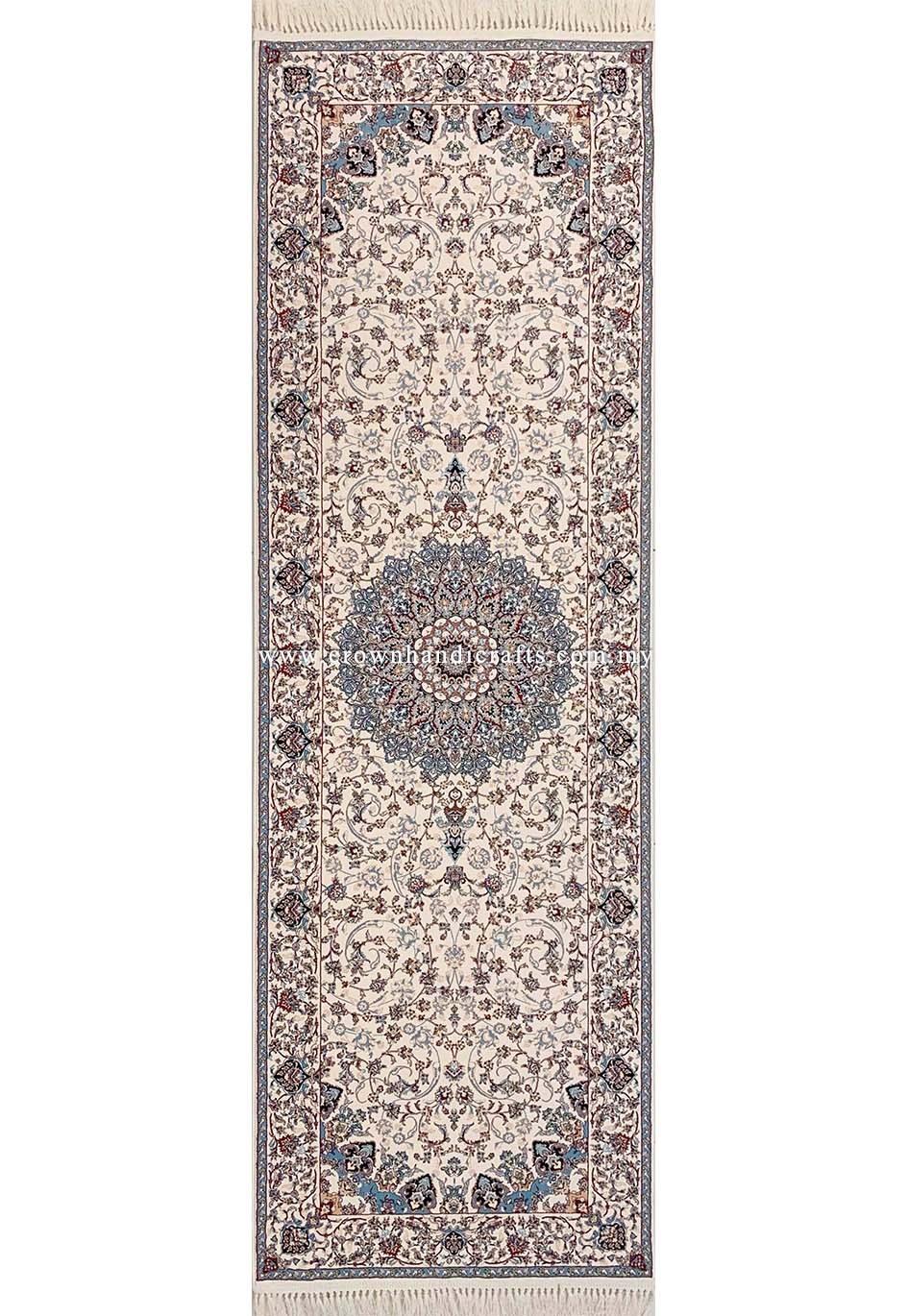 Intricate Persian Carpet for Living Made in Iran Premium Quality Smooth Feel Living Room Carpet | Rayan AM010 Runner