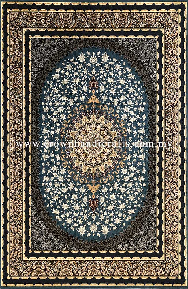 Authentic Persian Rug Iran Carpet Wool Feel High End Quality Hand Look Man Made Persian Carpets for Living Room | Shahnaz Amania