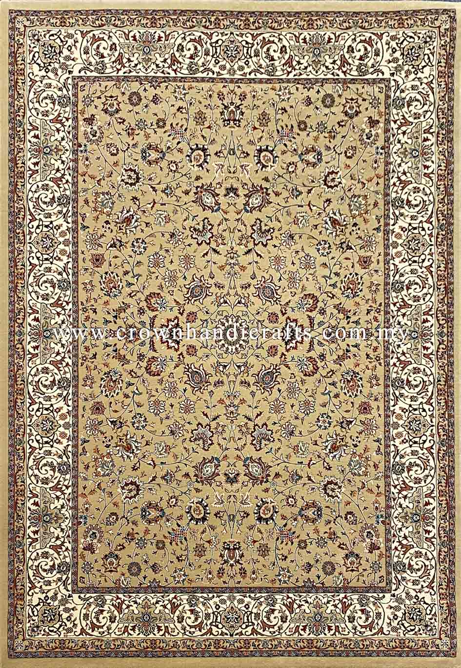 Intricate Persian Carpet for Living Made in Iran Premium Quality Smooth Feel Living Room Carpet | Ashrafi Harir