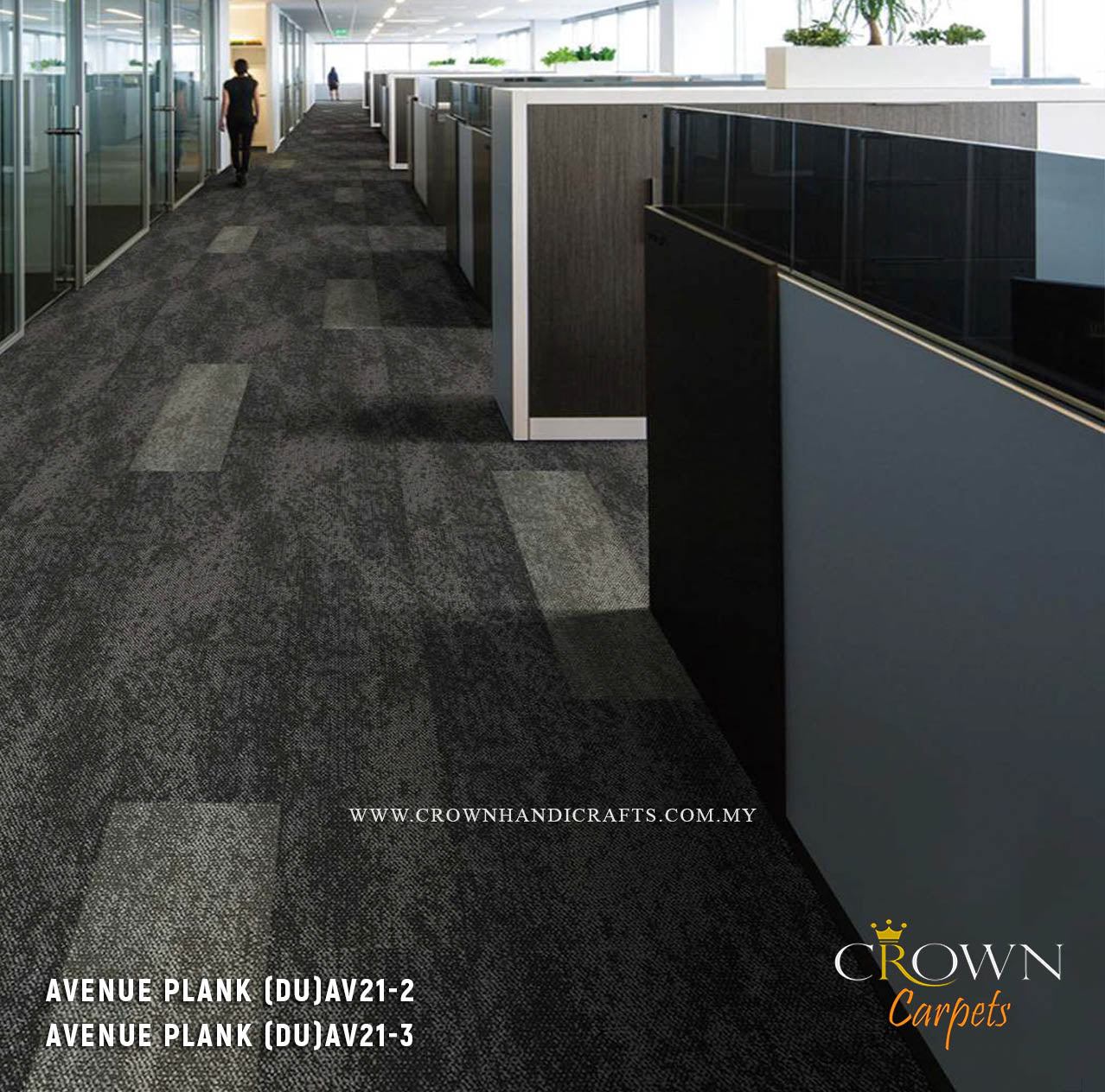 Trustworthy Office Carpet Suppliers	| Avenue Plank (DU)
