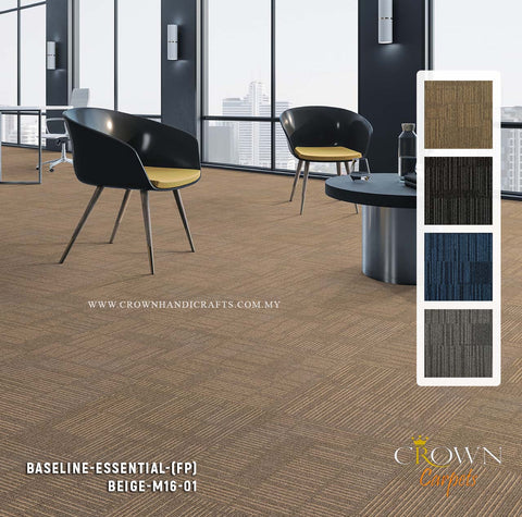 Affordable Carpet Tiles for Office | Baseline-Essential (FP)