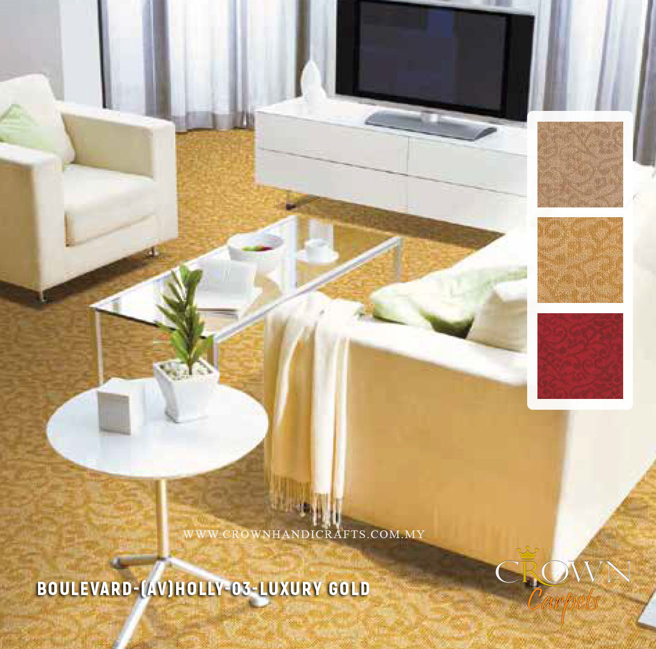 Buy 5-star Hotel Carpet in Kuala Lumpur Malaysia | Boulevard Holly (AV) Wall To Wall Carpet
