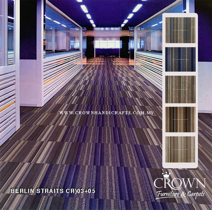 Attractive Floor Carpet Tile	| Berlin Straits (CR)