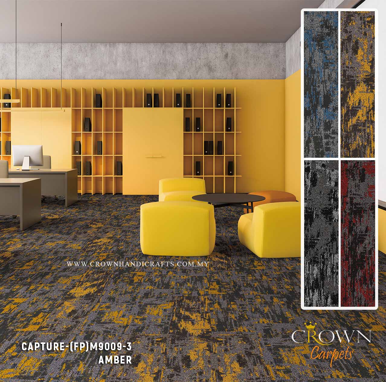 Attractive Floor Carpet Tile | Capture-Modulo Plank (FP)