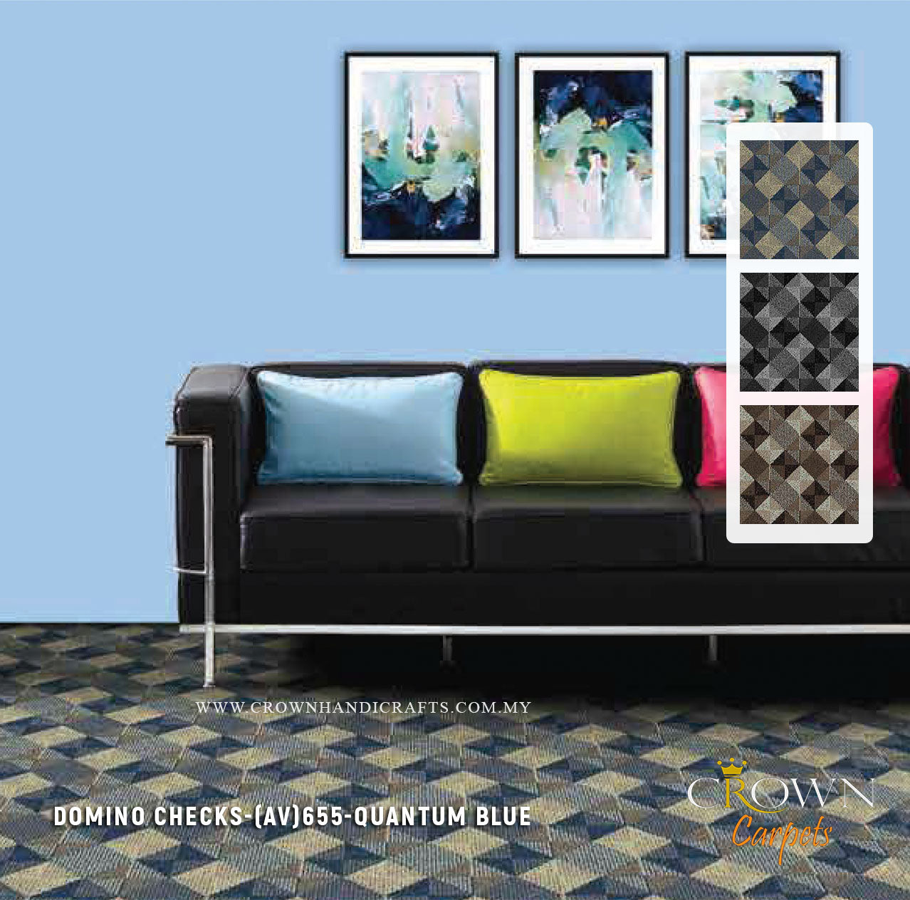 Luxury Hotel Carpet Supplier | Domino Checks (AV) Wall To Wall Carpet