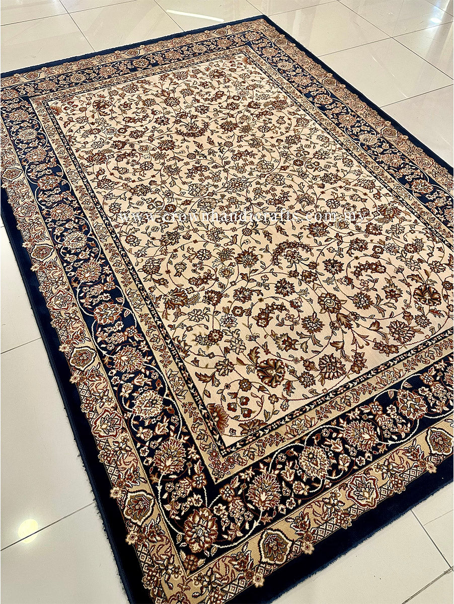 Smooth Persian Carpet | Premium Quality & Timeless Classic Design | Classic Nain (200X290CM)