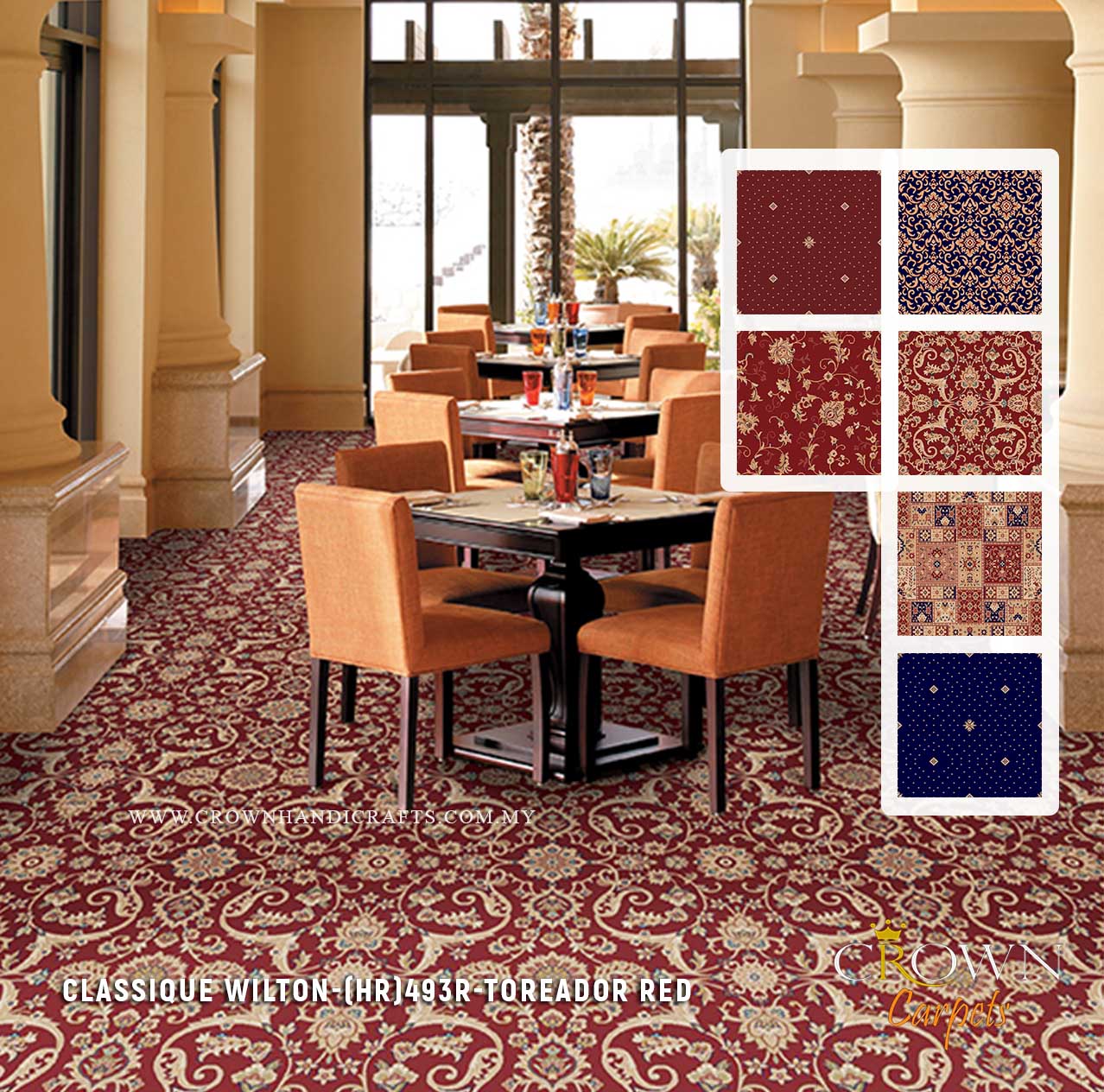 High Quality Bedroom Carpets | Classique Wilton (HR) Wall To Wall Carpet