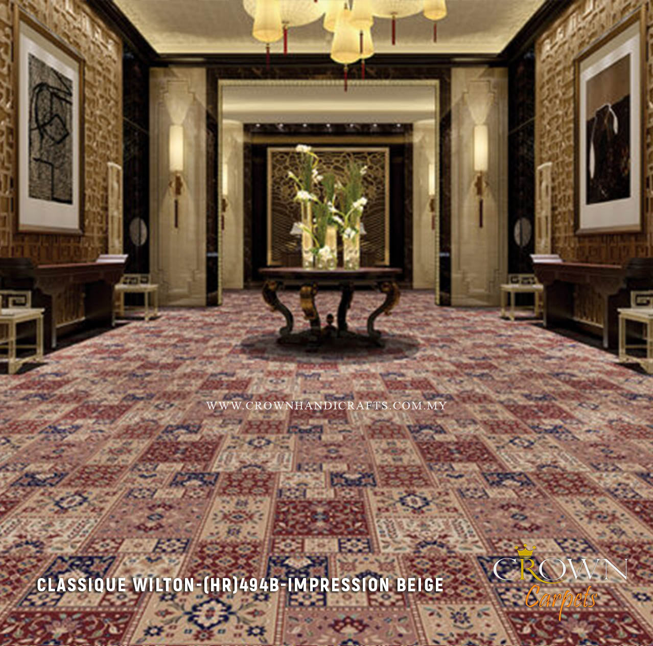 High Quality Bedroom Carpets | Classique Wilton (HR) Wall To Wall Carpet