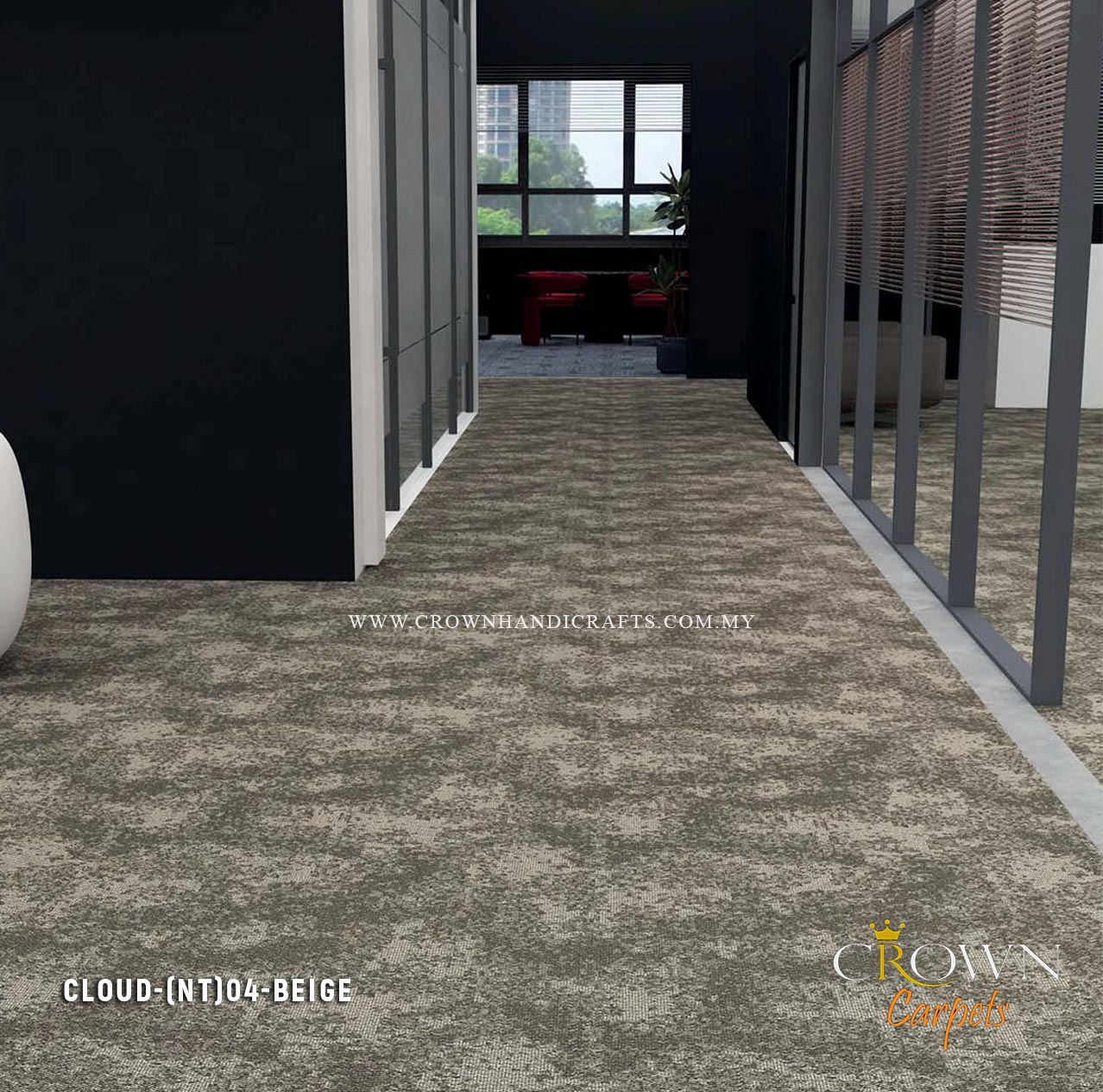 Carpet Roll for Office Hotel Retail Showroom | Cloud (NT) Wall To Wall Carpet