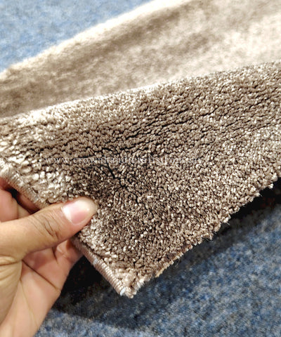 Brown Runner Rug – Soft Natural Modern Carpet for Warm Corridors | CP RUG Elegance Natural Brown-CP111 (52X160CM)
