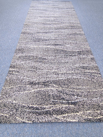 Long Abstract Hallway Runner – Modern Patterned Carpet for Grand Corridors | CP RUG Galaxy Hyper Flux-CP121 (100X360CM)