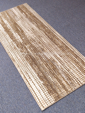 Beige Hallway Runner Rug – Soft Modern Carpet for Warm Living Spaces | CP RUG Sydney 59 Beige-CP175 (84X200CM)