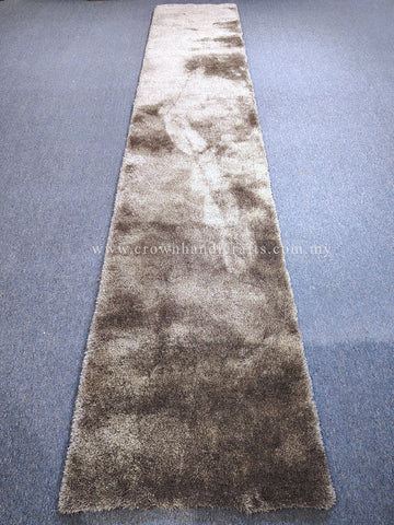 Extra-Long Grey Runner Rug – Soft Durable Carpet for Long Hallways | CP RUG L-Magnum L.Grey Mix-CP213 (84X473CM)