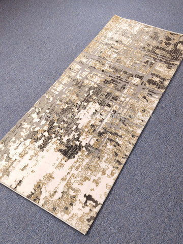 Grey Hallway Runner Rug – Modern Designer Carpet for Contemporary Halls | CP RUG Salvadore 6868 Grey-CP217 (84X200CM)