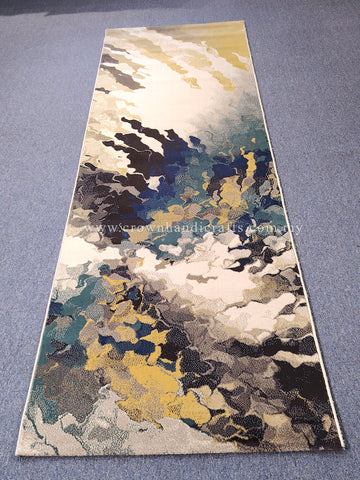 Long Textured Runner Rug – Modern Soft Carpet for Grand Hallways | CP RUG Nava XYS 39-CP220 (100X295CM)