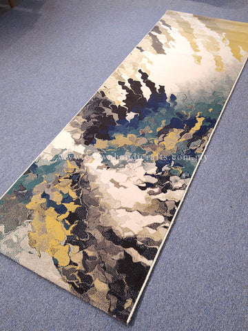 Long Textured Runner Rug – Modern Soft Carpet for Grand Hallways | CP RUG Nava XYS 39-CP220 (100X295CM)